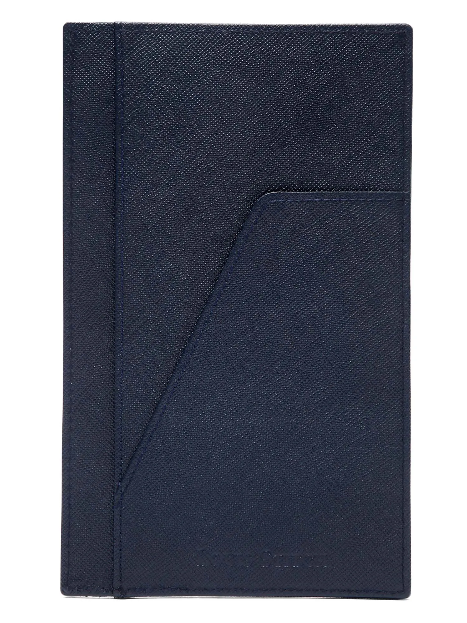 Italian Saffiano Leather Passport Holder With RFID Protection