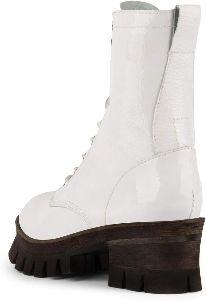Jeffrey Campbell Sycamore Boots White Crinkle