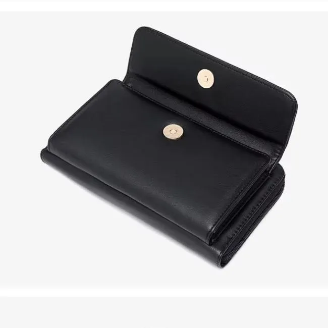 Jerlyn | RFID Blocking Touch Screen Crossbody Passport Holder Travel Wallet