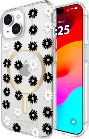 kate spade new york iPhone 15 Case / 14 / 13, Compatible with MagSafe - Daisy Chain