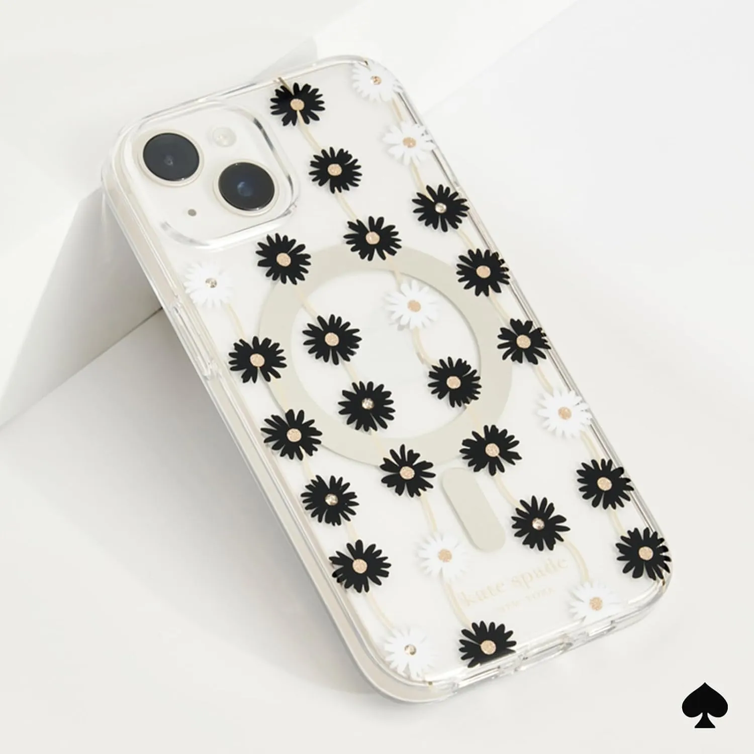 kate spade new york iPhone 15 Case / 14 / 13, Compatible with MagSafe - Daisy Chain