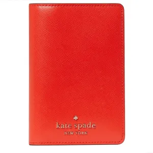 Kate Spade Staci Passport Holder in Gazpacho