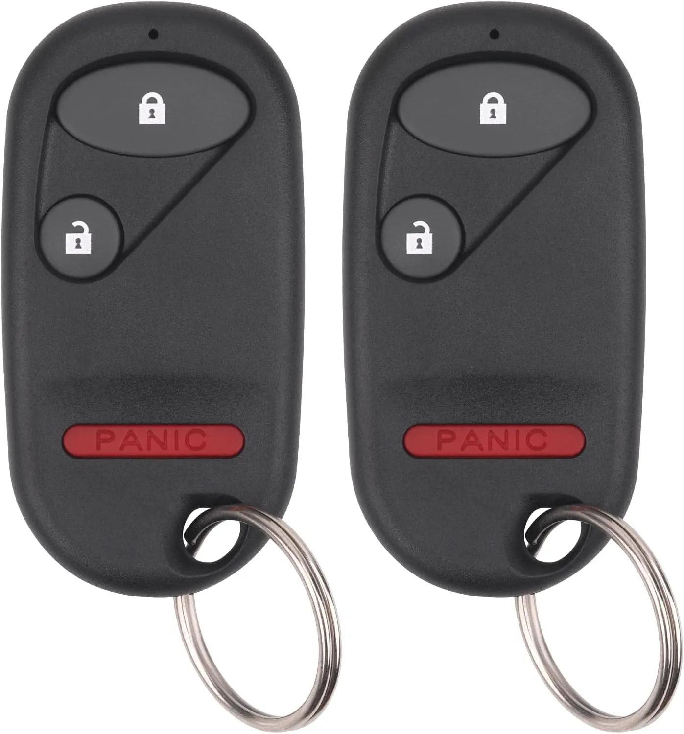 Key Fob Replacement for 2001-2005 Honda Civic EX LX DX/ 2003-2007 Pilot Car Keyless Entry Remote Control,NHVWB1U523, NHVWB1U521,3 Buttons, 2Pcs