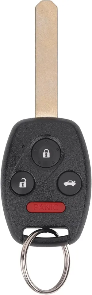 Key Fob Replacement for 2008-2012 Honda Accord Sedan/ 2009-2015 Pilot Car Keyless Entry Remote Control,KR55WK49308 35118-TA0-A00,4 Buttons