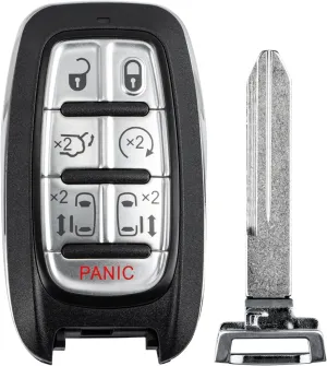 Key Fob Replacement for 2017-2021 Chrysler Pacifica/ 2020 2021 Voyager Car Keyless Entry Remote Control, M3N-97395900, 7 Btn