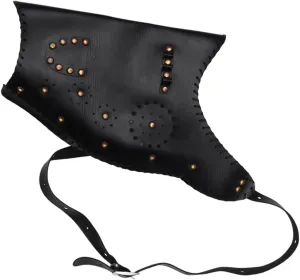 KICHOUSE 1Pc Traditional Handmade Bow Sleeve Arrow Pouch Lightweight Leather Quiver for Archery Unique Design for Easy Carrying Storage for Outdoor Target Practice Decoration