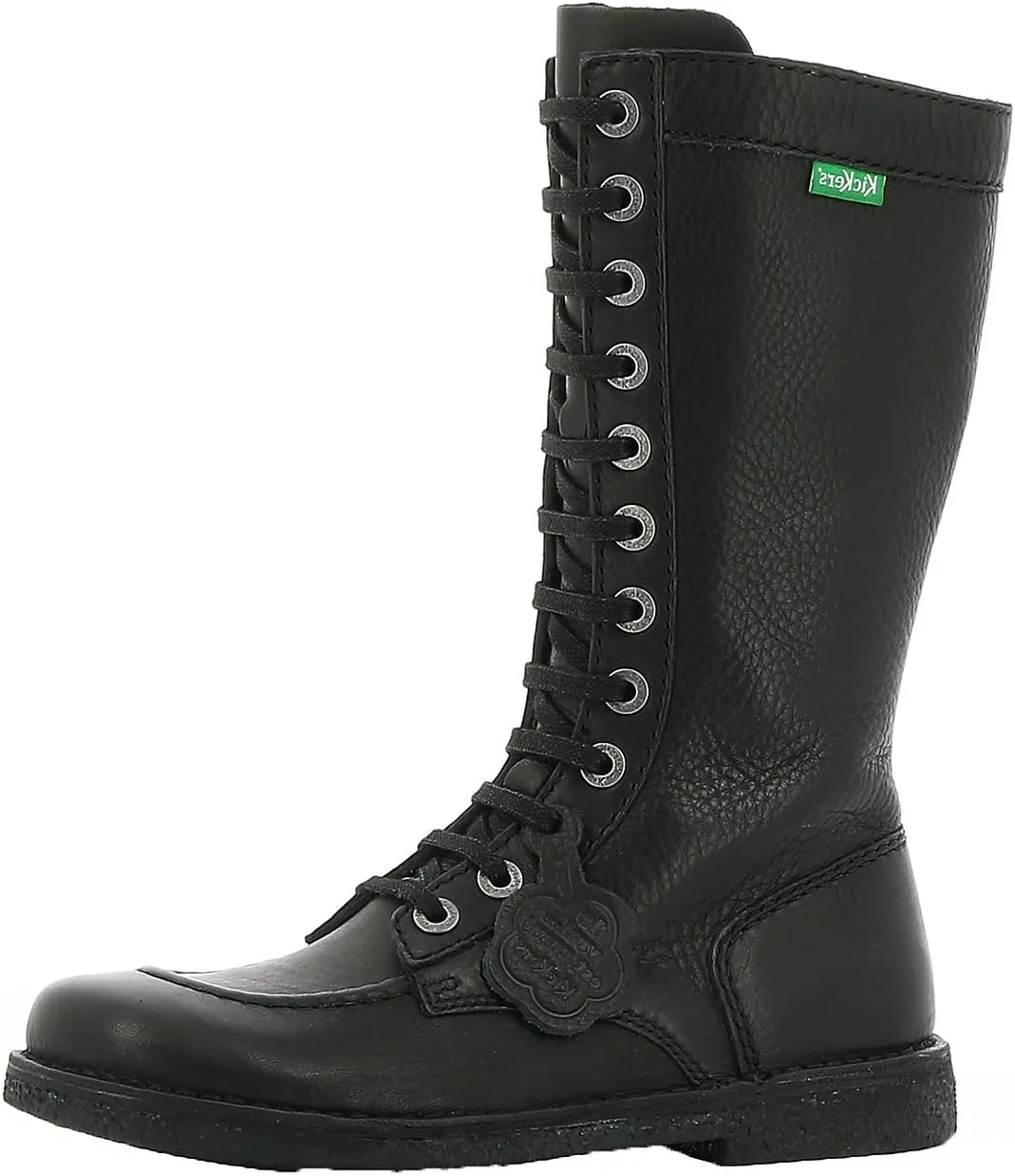 Kickers Girl's Meetkiknew Slouch Boots, Black, 6 us