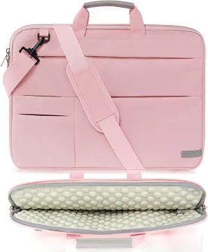 KINGSLONG Laptop Bag, Laptop Case Sleeve with strap, Laptop Case Bag Lightweight Slim Computer Bag Notebook Carrying Cover