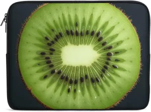 Kiwi Slice Laptop Sleeve Bag Kiwi Slice Laptop Bag Shockproof Computer Carrying Cover Slim Briefcase Handbag