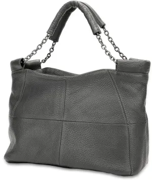 Ladies Crossbody Bag Multi Purpose Leather Handbag Adjustable Chain and Detachable Shoulder Bag