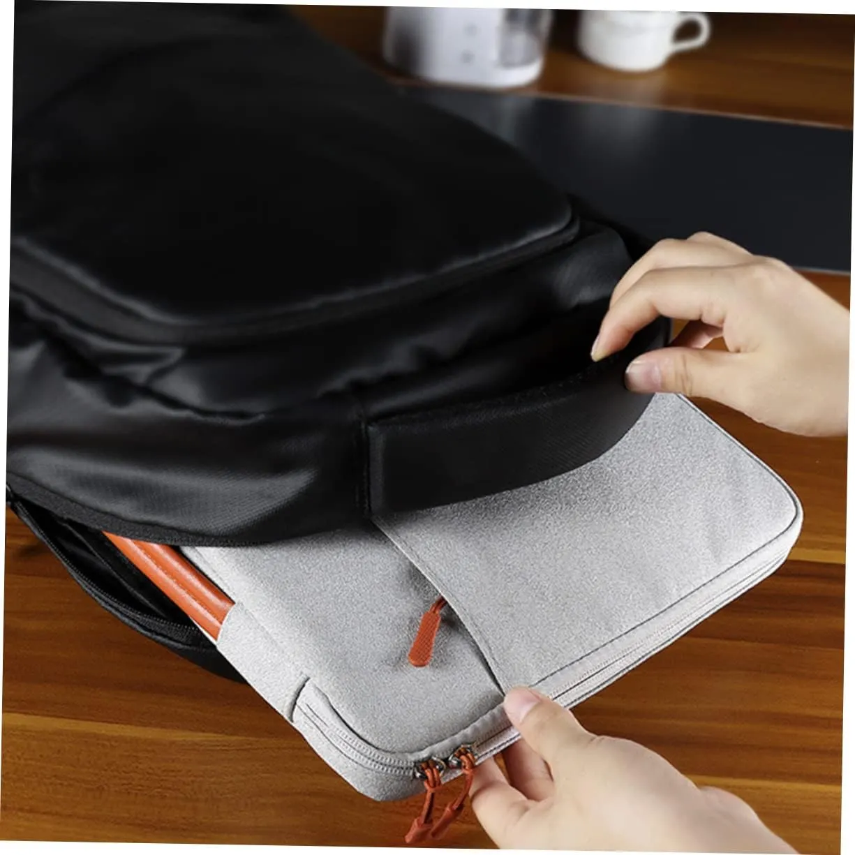 Laptop Bag Waterproof Laptop Wallet Women Handbag Notebook Sleeve with Handle Accessory Bag Laptop