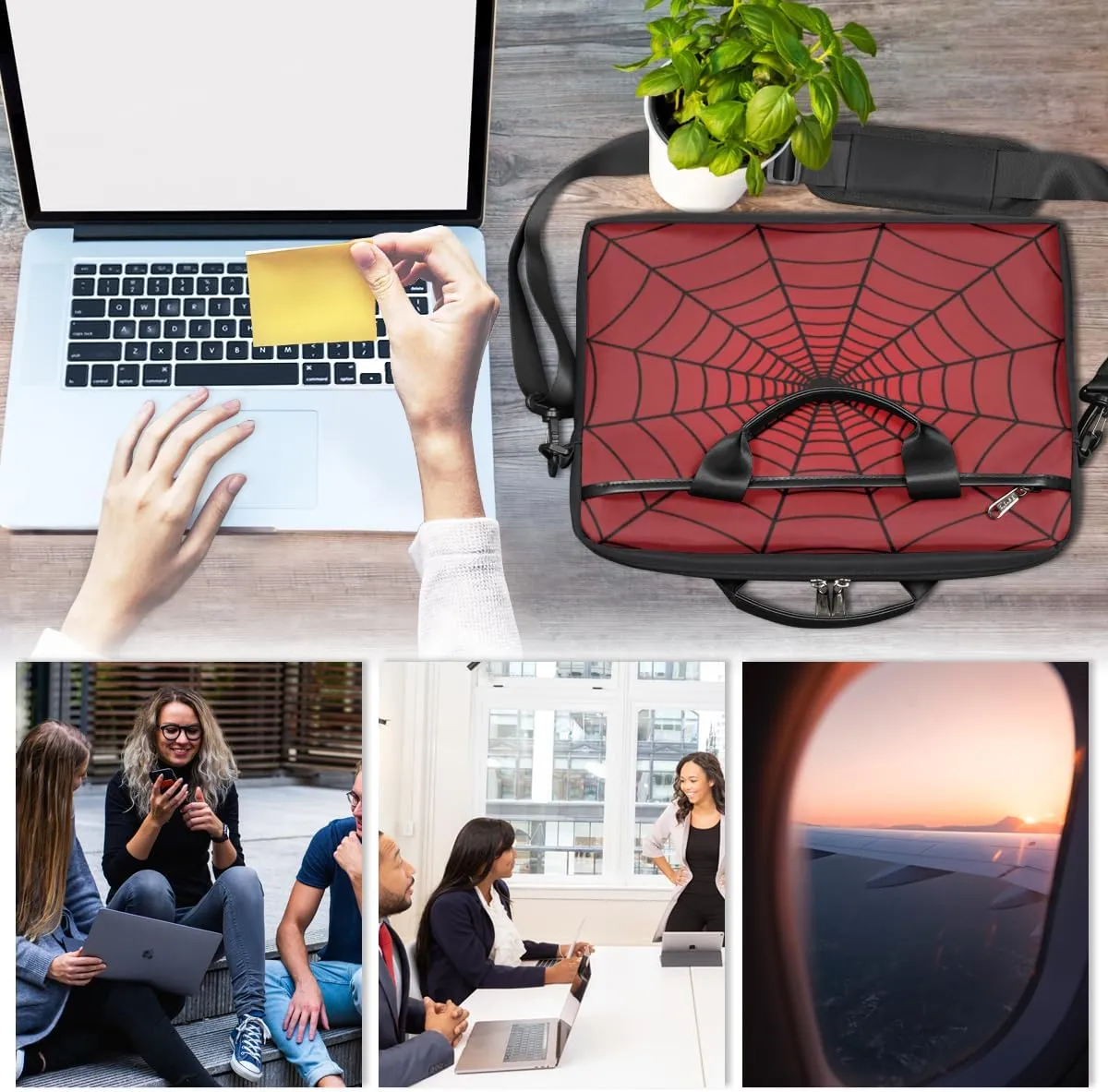 Laptop Case Bag,15.6 inch Laptop Sleeve Bag,Shockproof Protective Computer Cover,Water Resistant Notebook Briefcase（25）