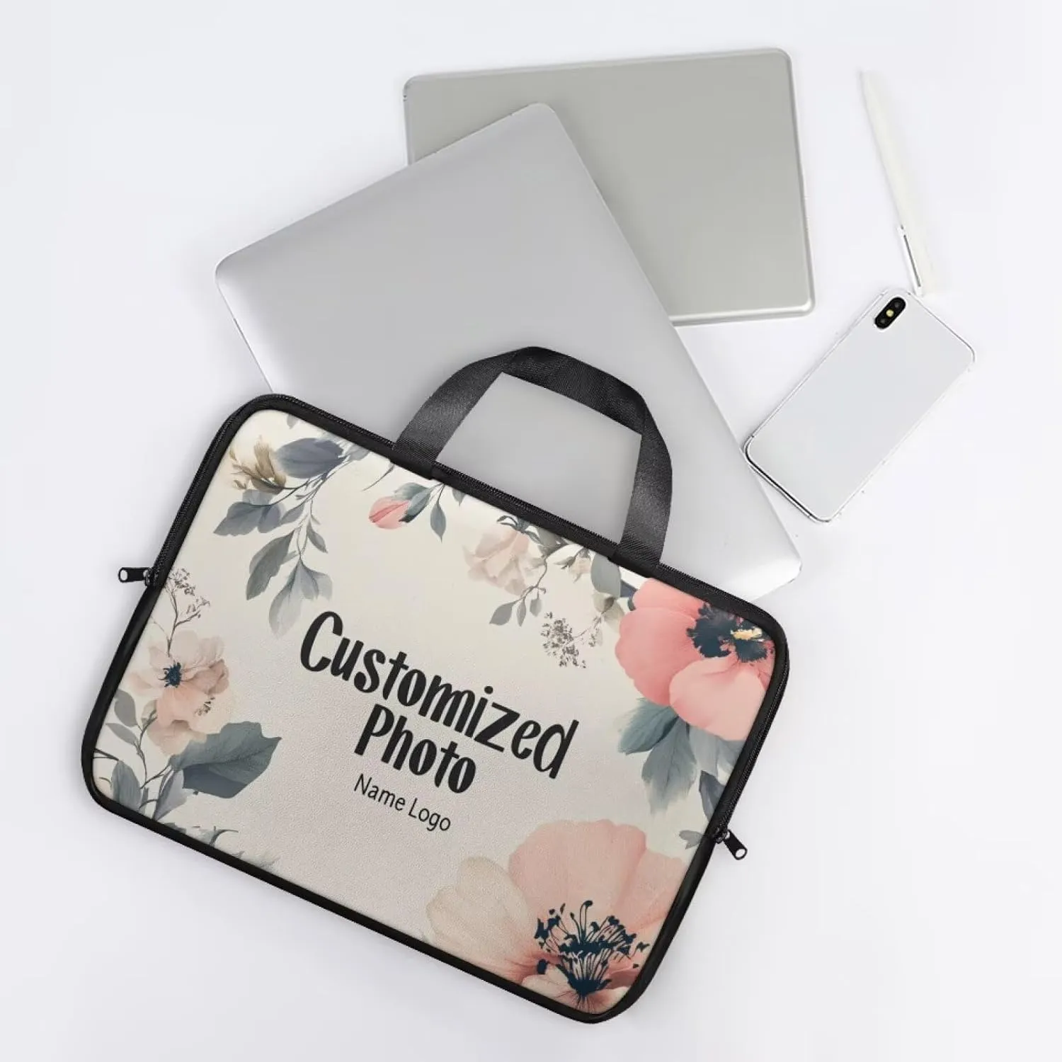 Laptop Computer Bag Case Cases Sleeve Shockproof Computer Carrying Case Pouch Compatible with Notebook Reader