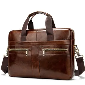 laptop Extra-large discount Genuine Leather bag Excellent service