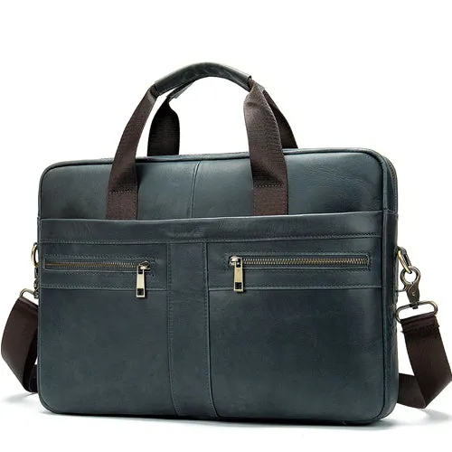 laptop Extra-large discount Genuine Leather bag Excellent service