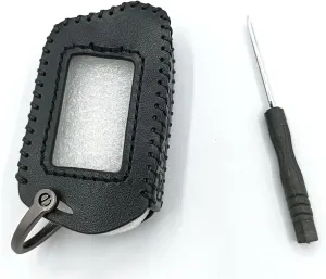 Leather case # RFX-2WT9-FM T9 Key fob Replacement Part New for Compustar
