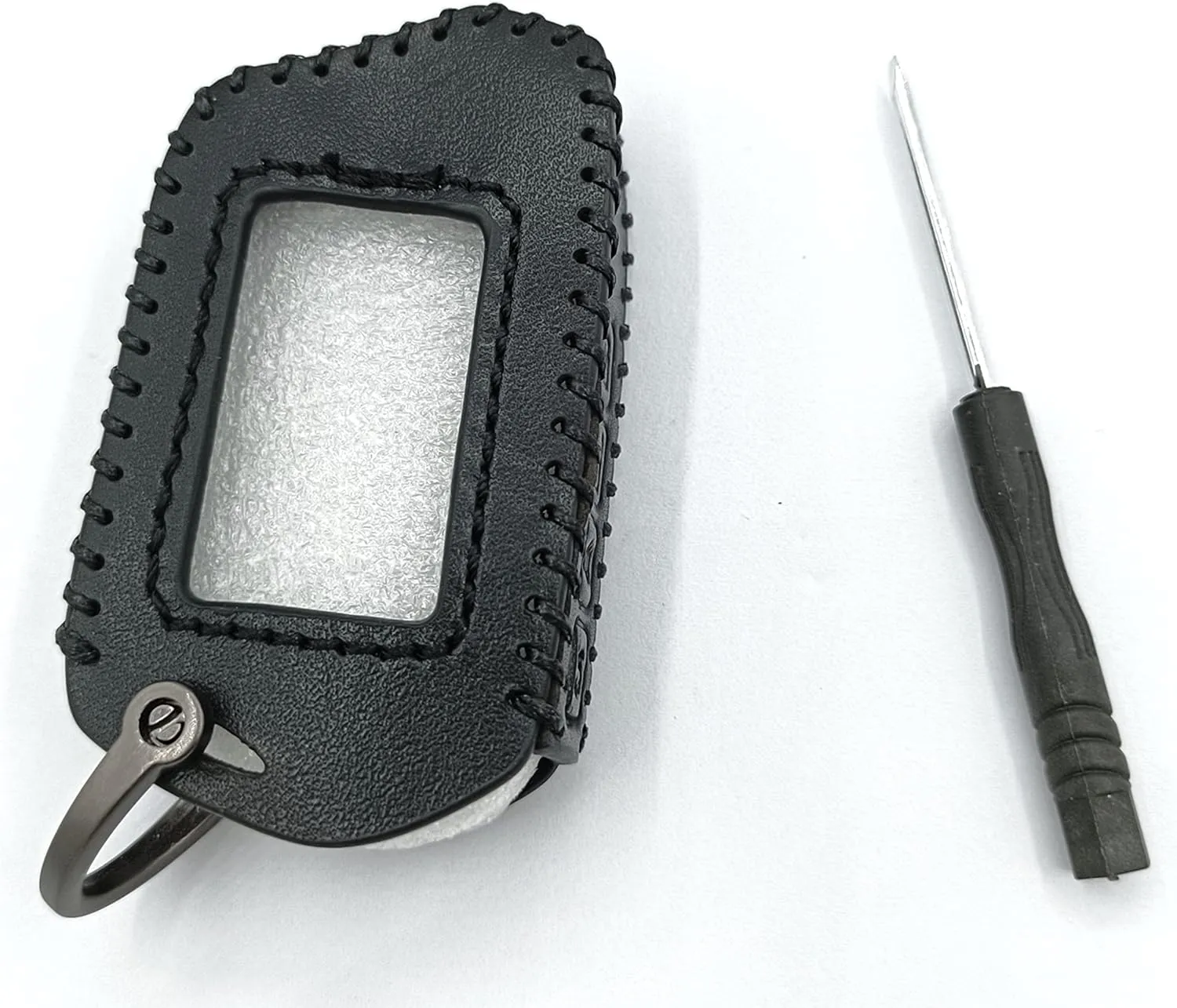 Leather case # RFX-2WT9-FM T9 Key fob Replacement Part New for Compustar