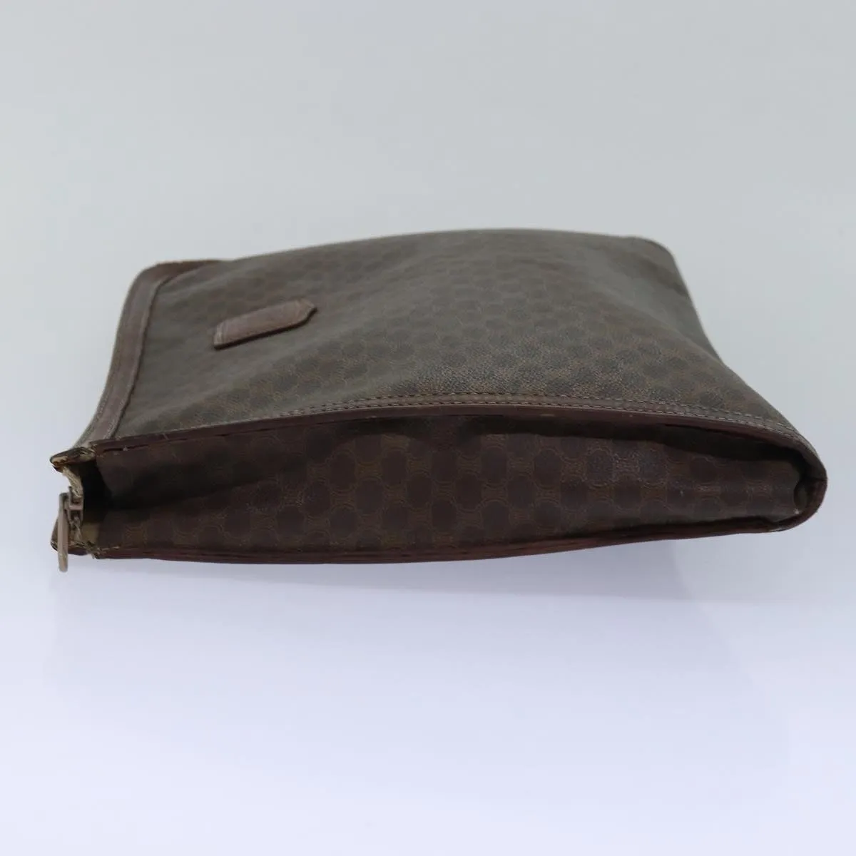 Leather Documents Celine Macadam Discounted rates PVC Top bs15631 Canvas Quality Auth case Stylish design Briefcase Brown