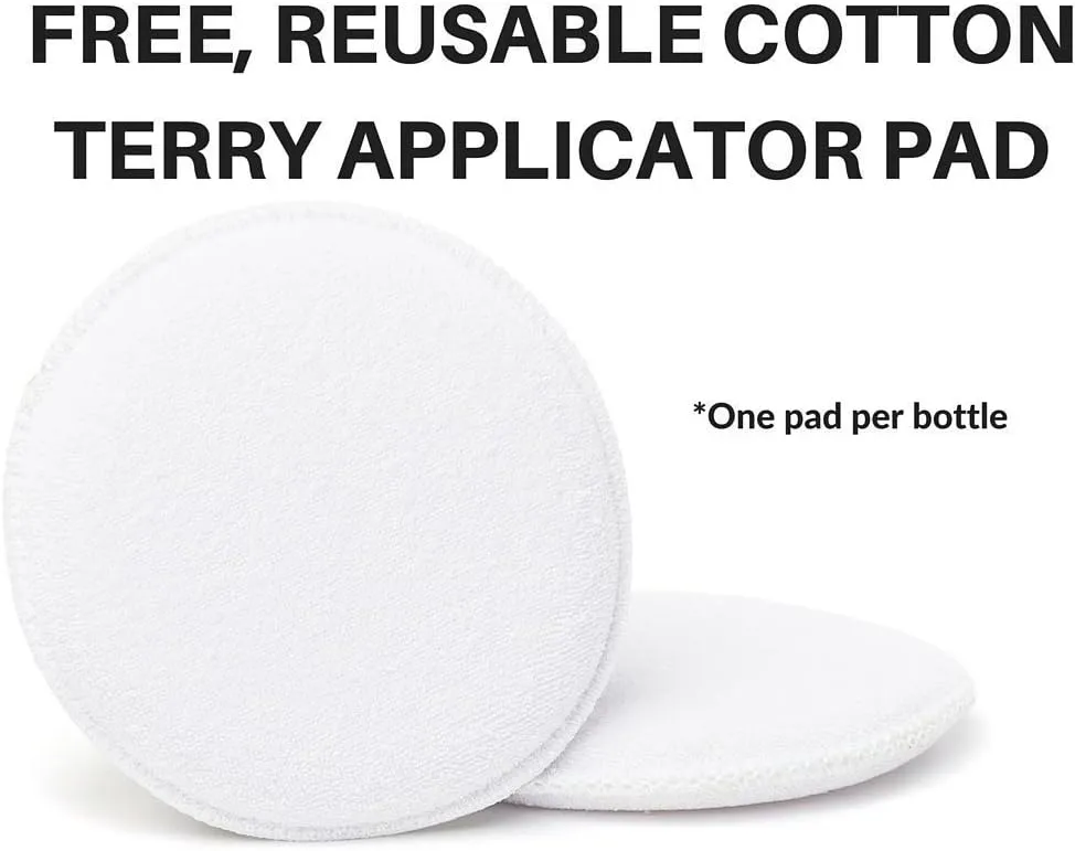 Leather Milk Conditioner and Cleaner for Furniture, Cars, Purses and Handbags. All-Natural, Non-Toxic Conditioner Made in the USA. Leather Care Liniment No. 1. 2 Sizes. Includes Premium Applicator Pad