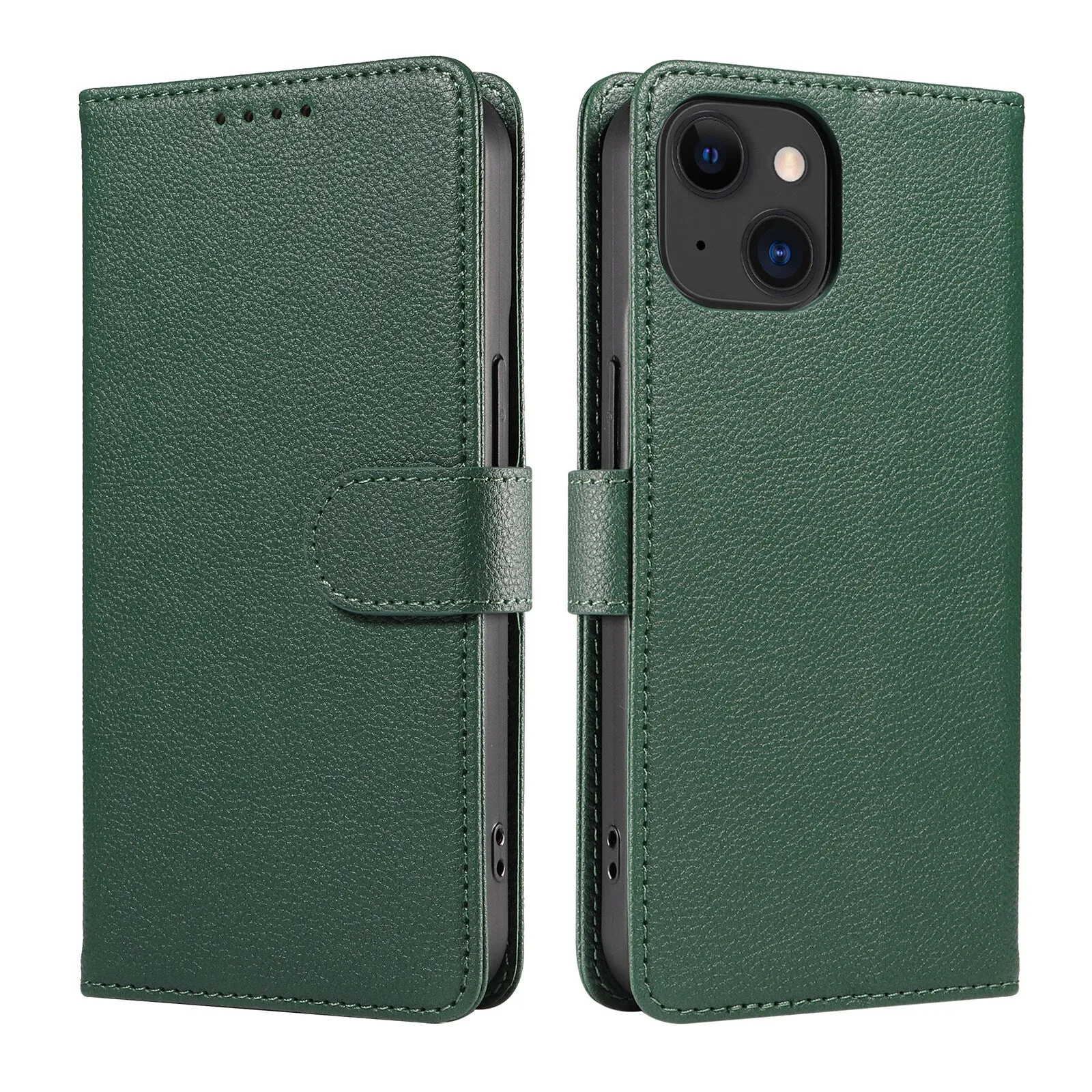Leather Phone Case For Iphone With RFID Protection