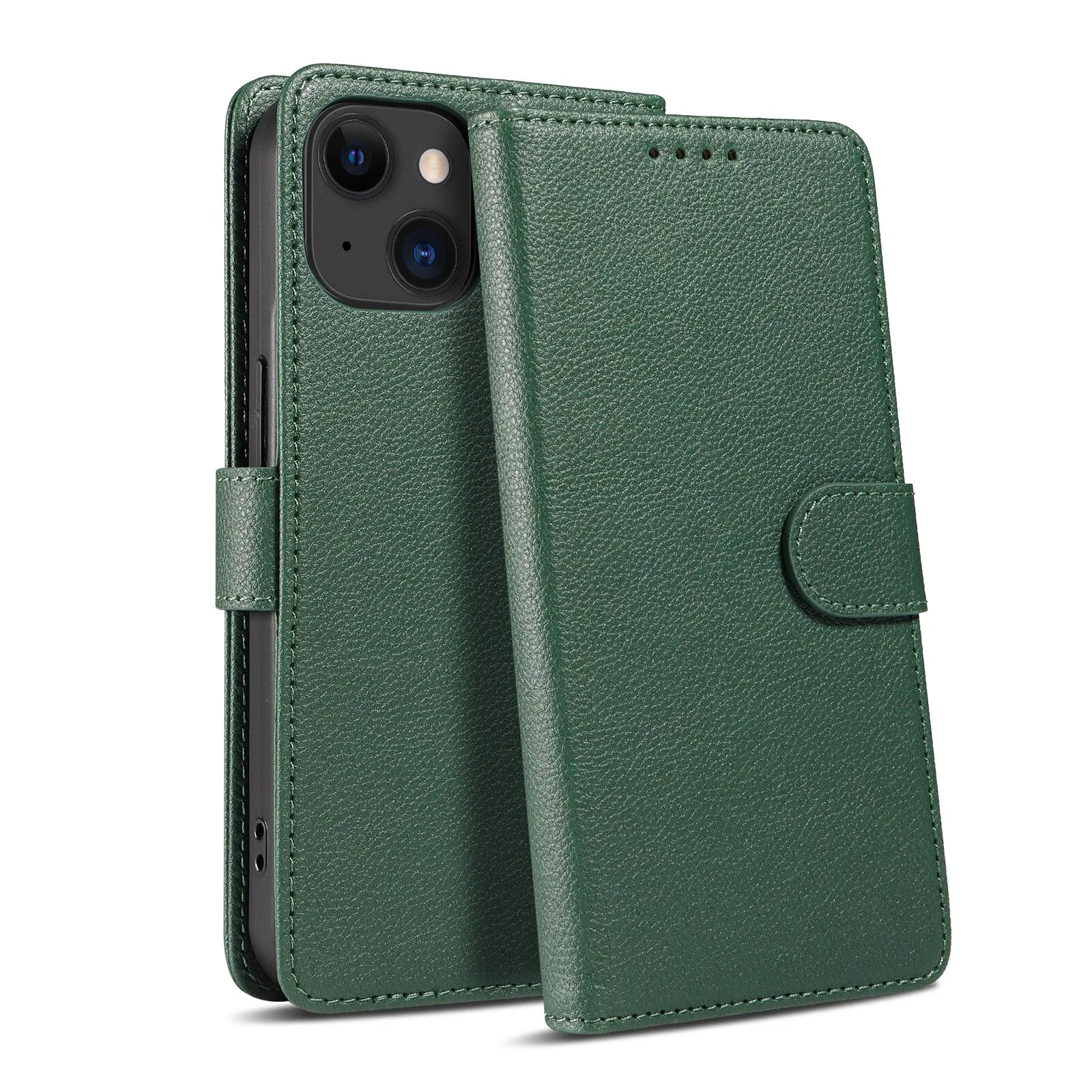 Leather Phone Case For Iphone With RFID Protection