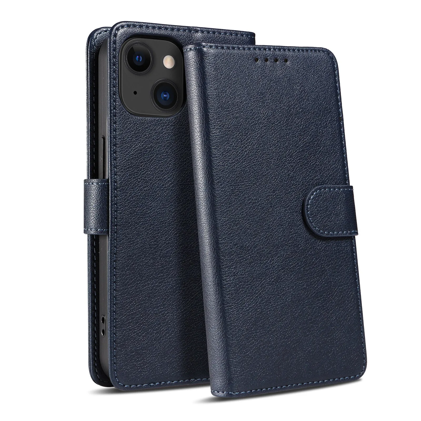 Leather Phone Case For Iphone With RFID Protection