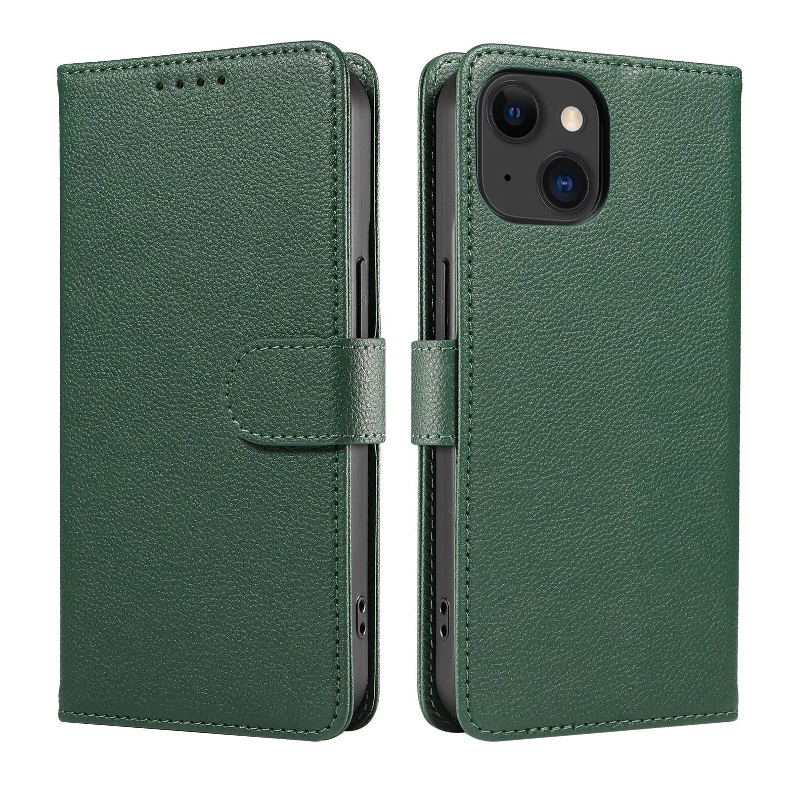 Leather Phone Case For Iphone With RFID Protection