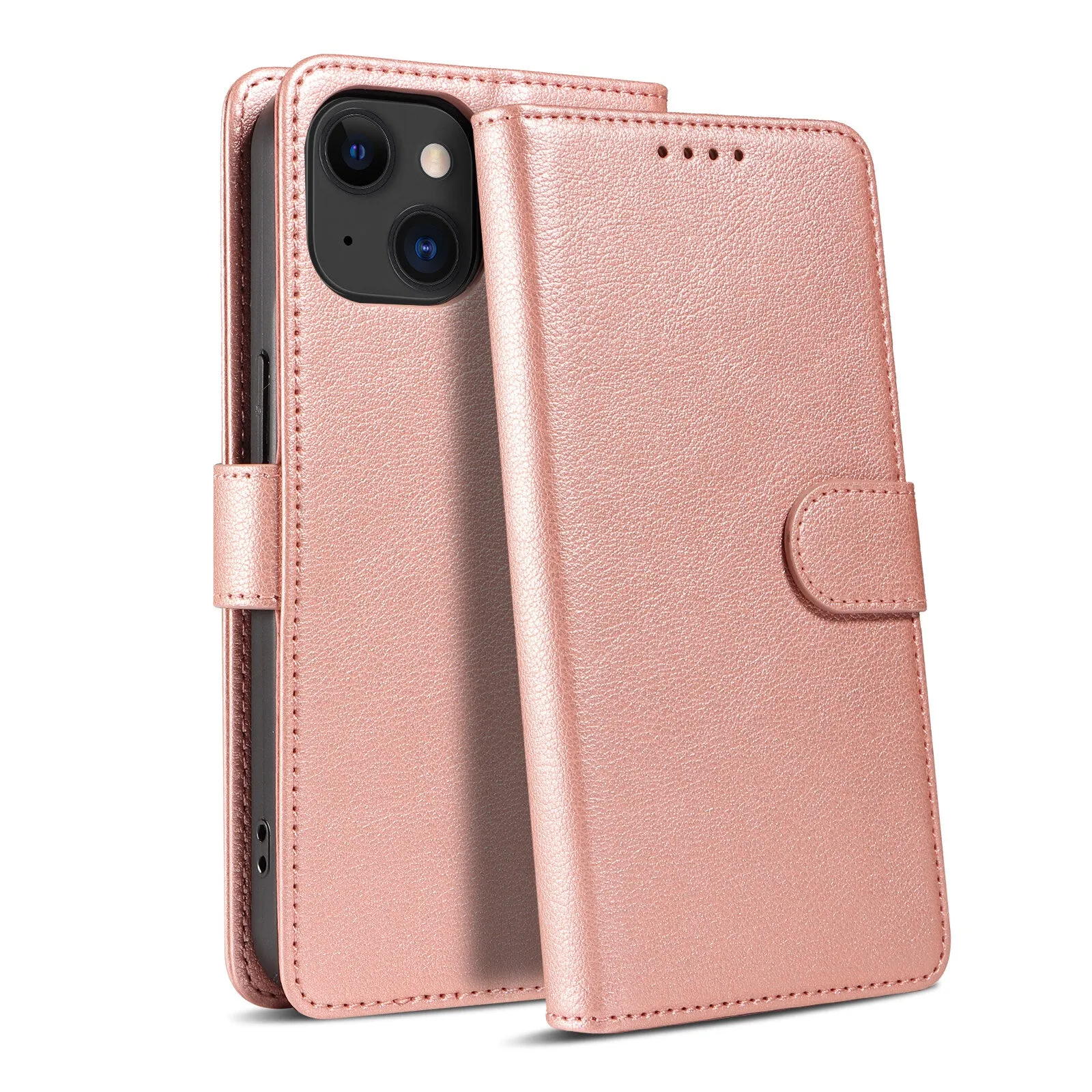 Leather Phone Case For Iphone With RFID Protection