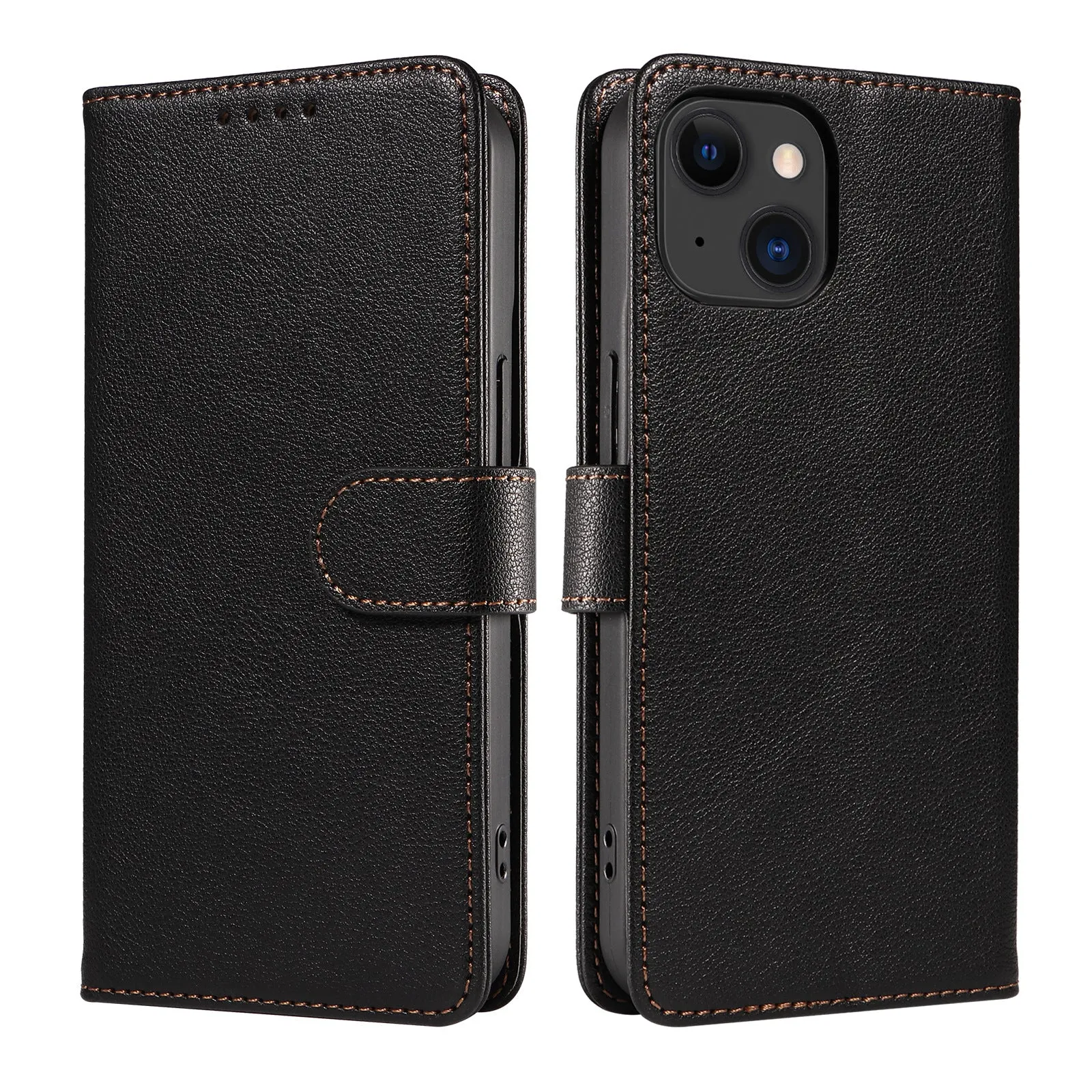 Leather Phone Case For Iphone With RFID Protection