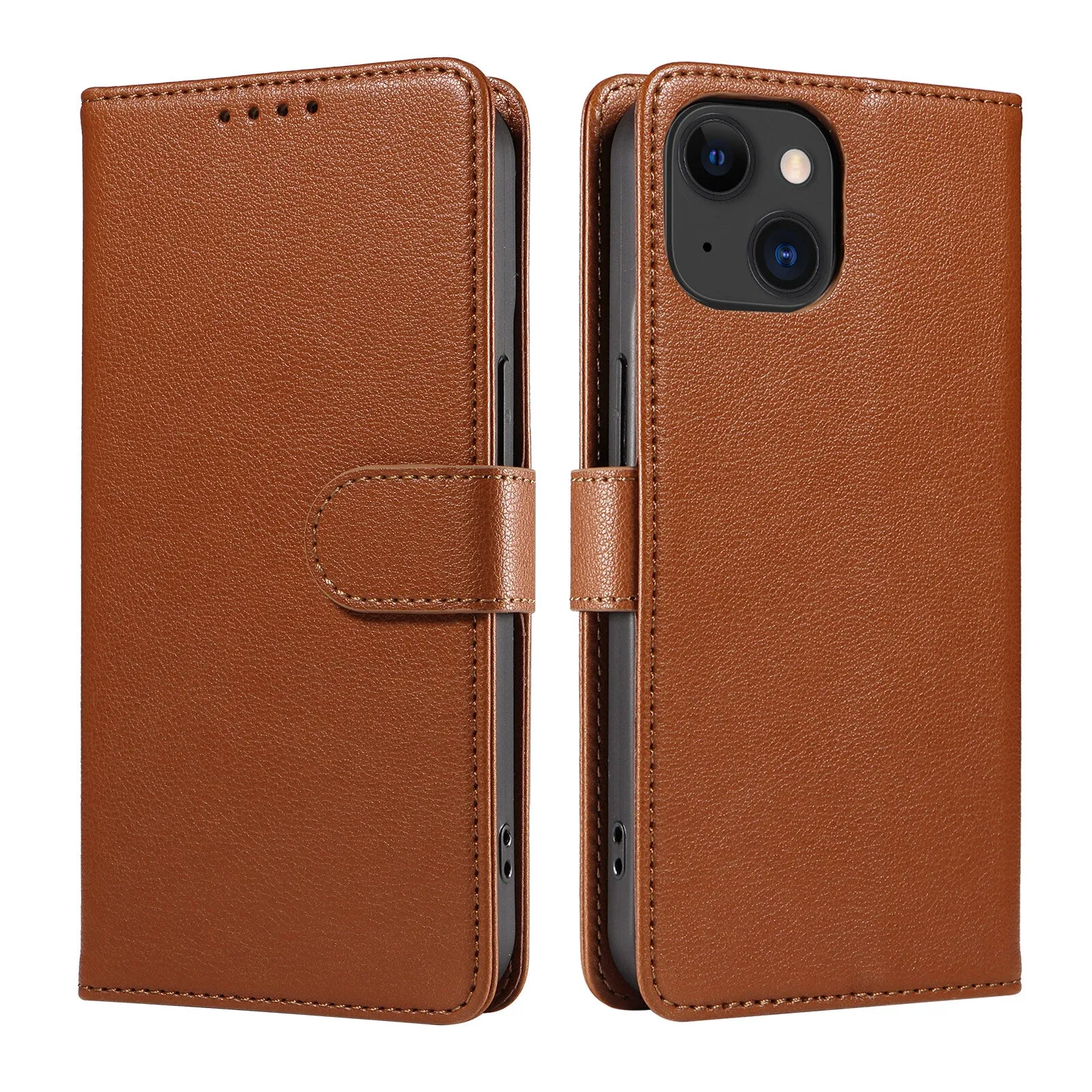 Leather Phone Case For Iphone With RFID Protection