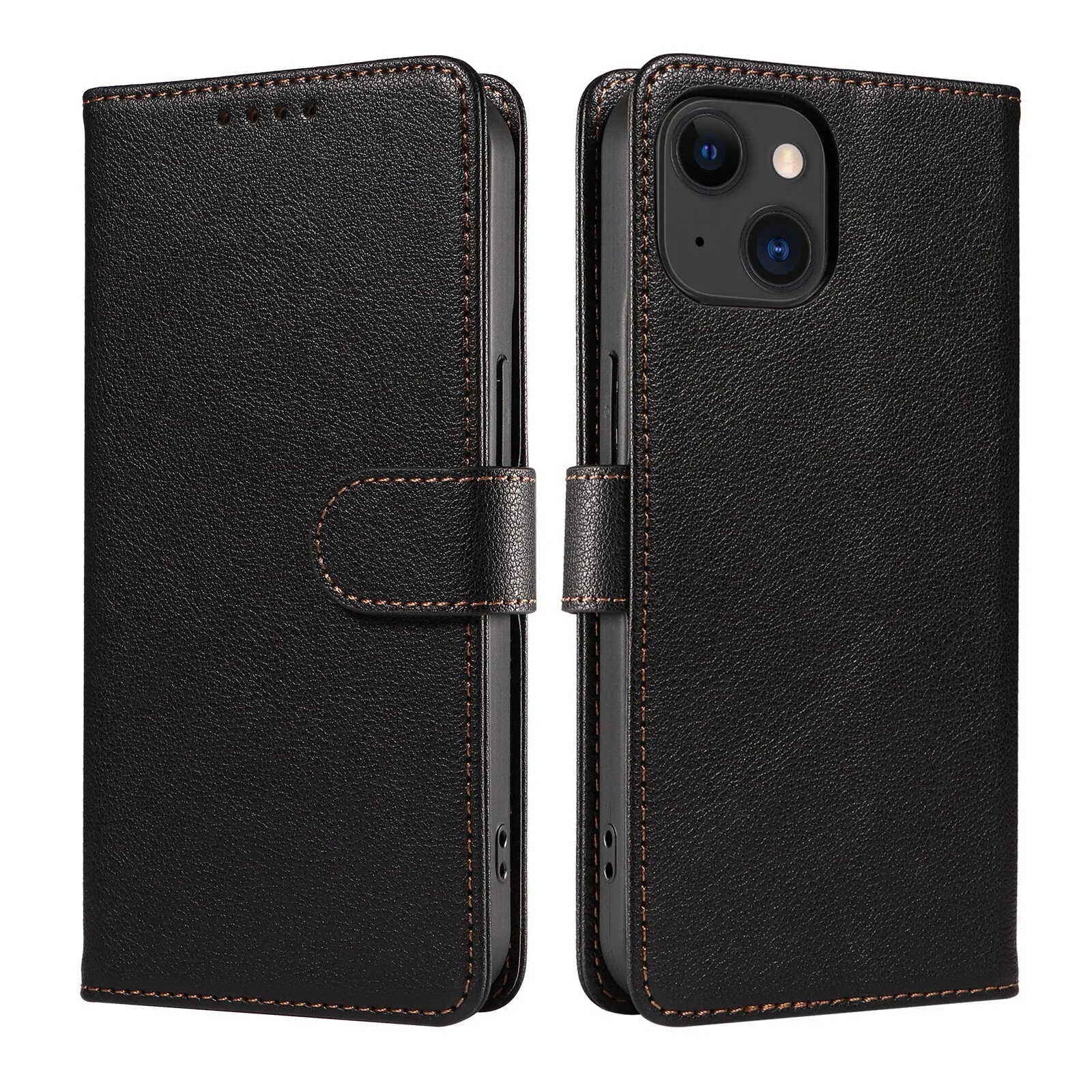 Leather Phone Case For Iphone With RFID Protection