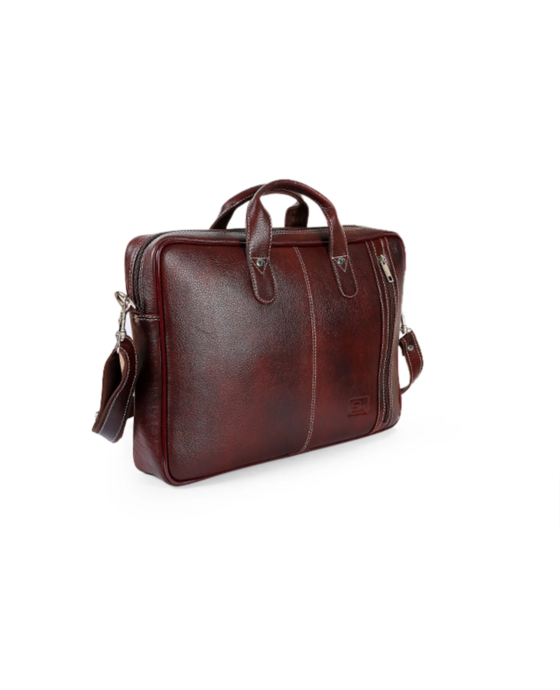 LEATHER PORTFOLIO BAG 12071