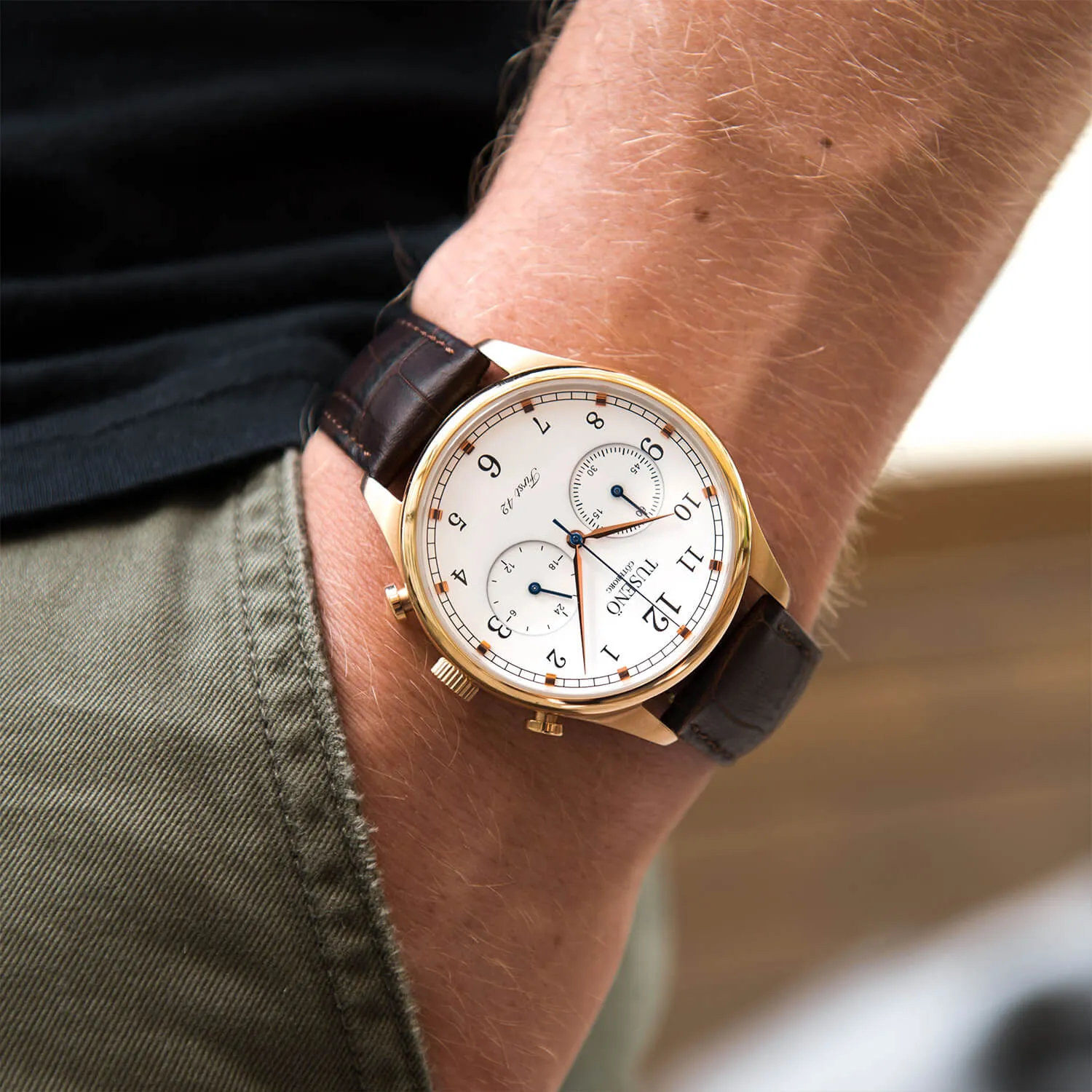 LEATHER STRAP – BROWN