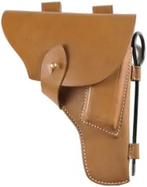Leather Tokarev Holster with Cleaning Rod