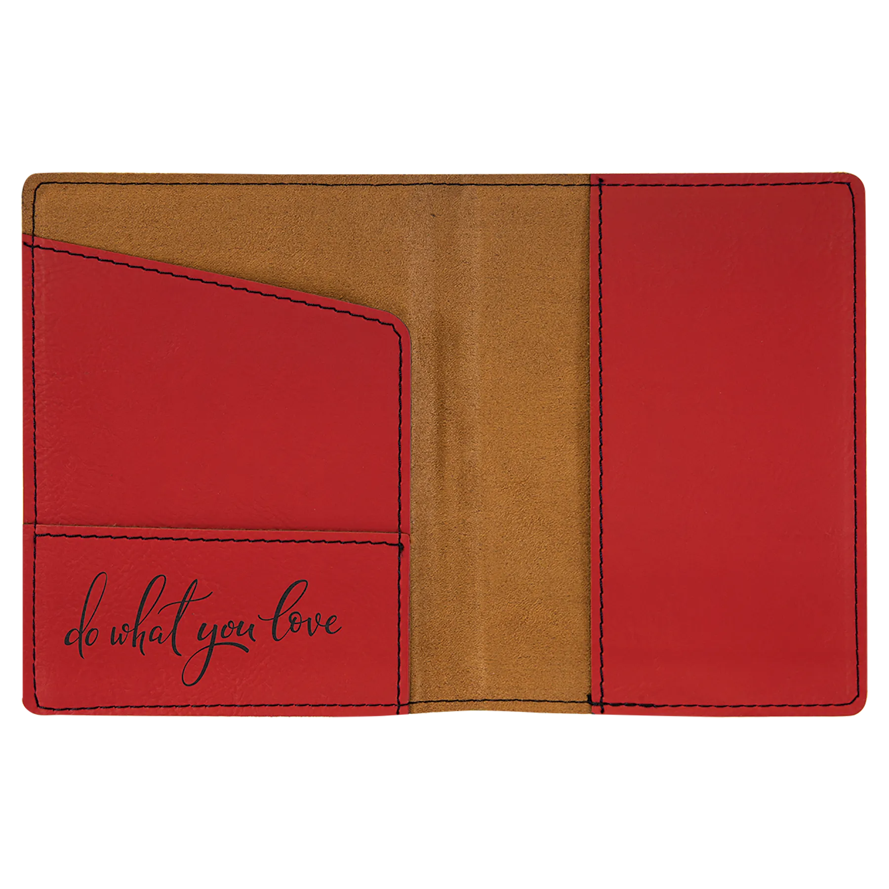 Leatherette Passport Holder