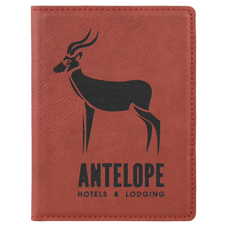 Leatherette Passport Holder