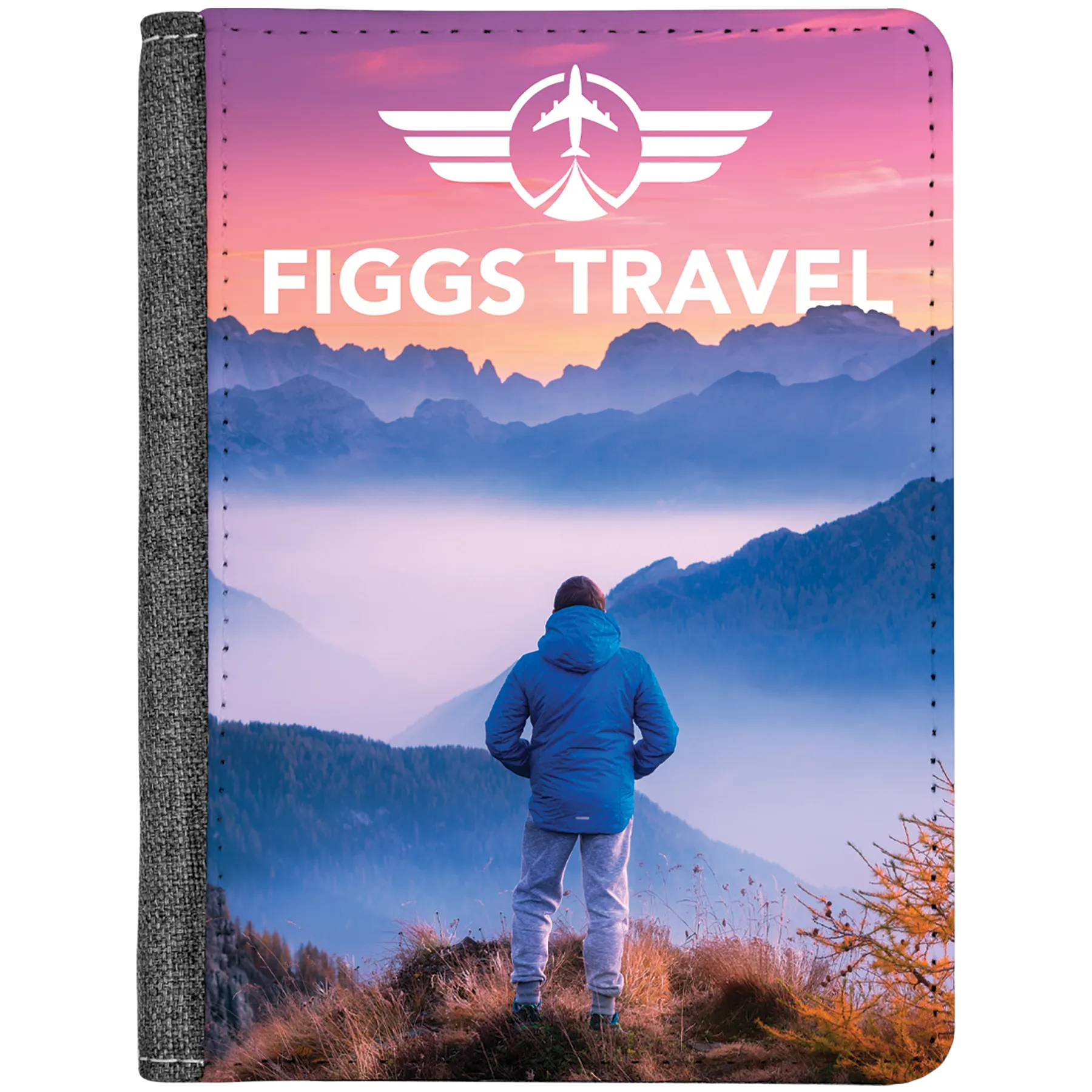 Leatherette Passport Holder