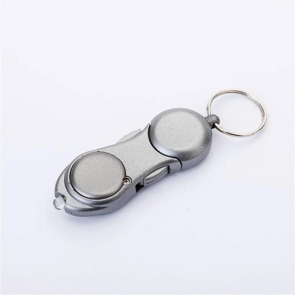 LED Light Compass Key Chain, Hiking Buckle Compass Outdoor Sports Necessities