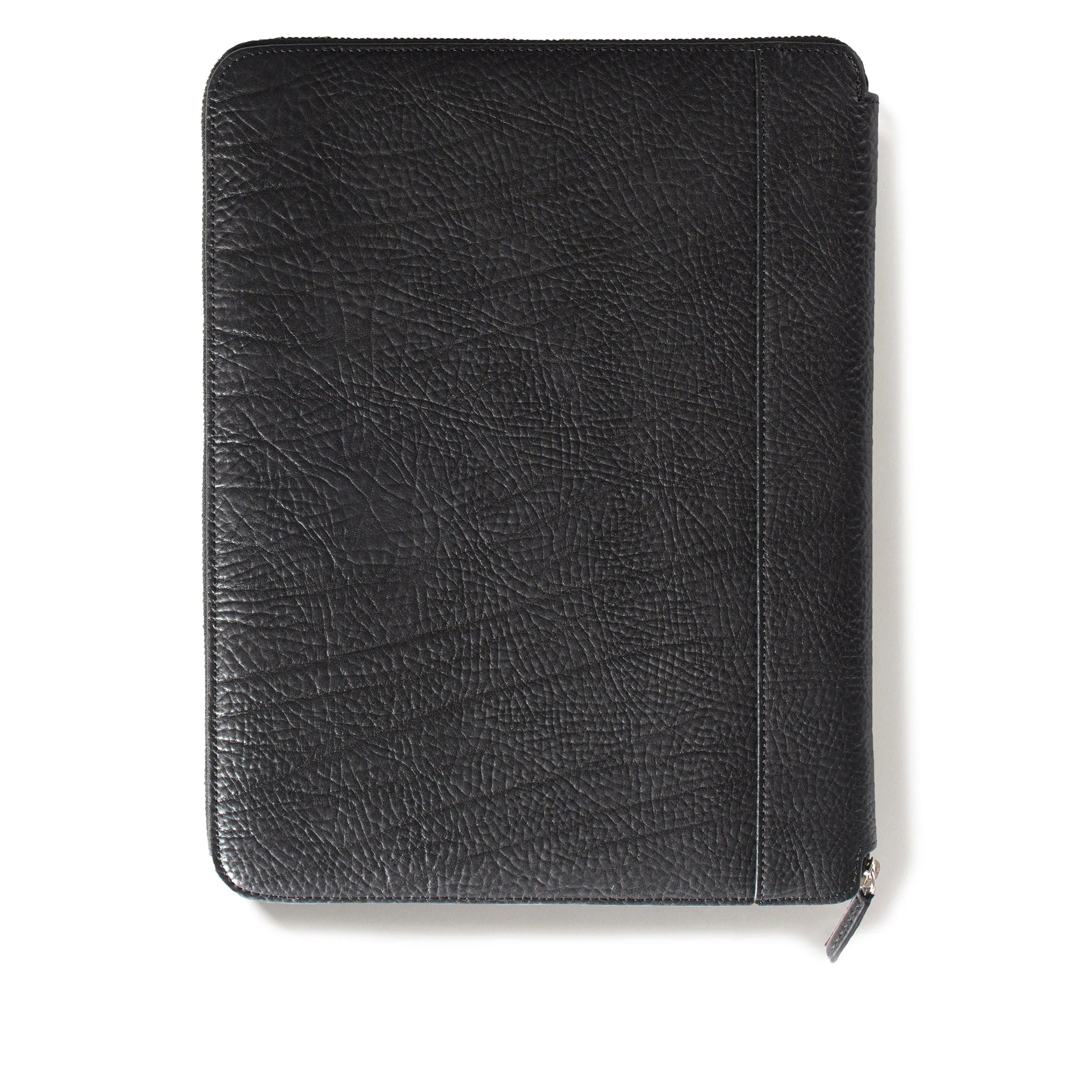 Left Handed Executive Zippered Portfolio Ebony