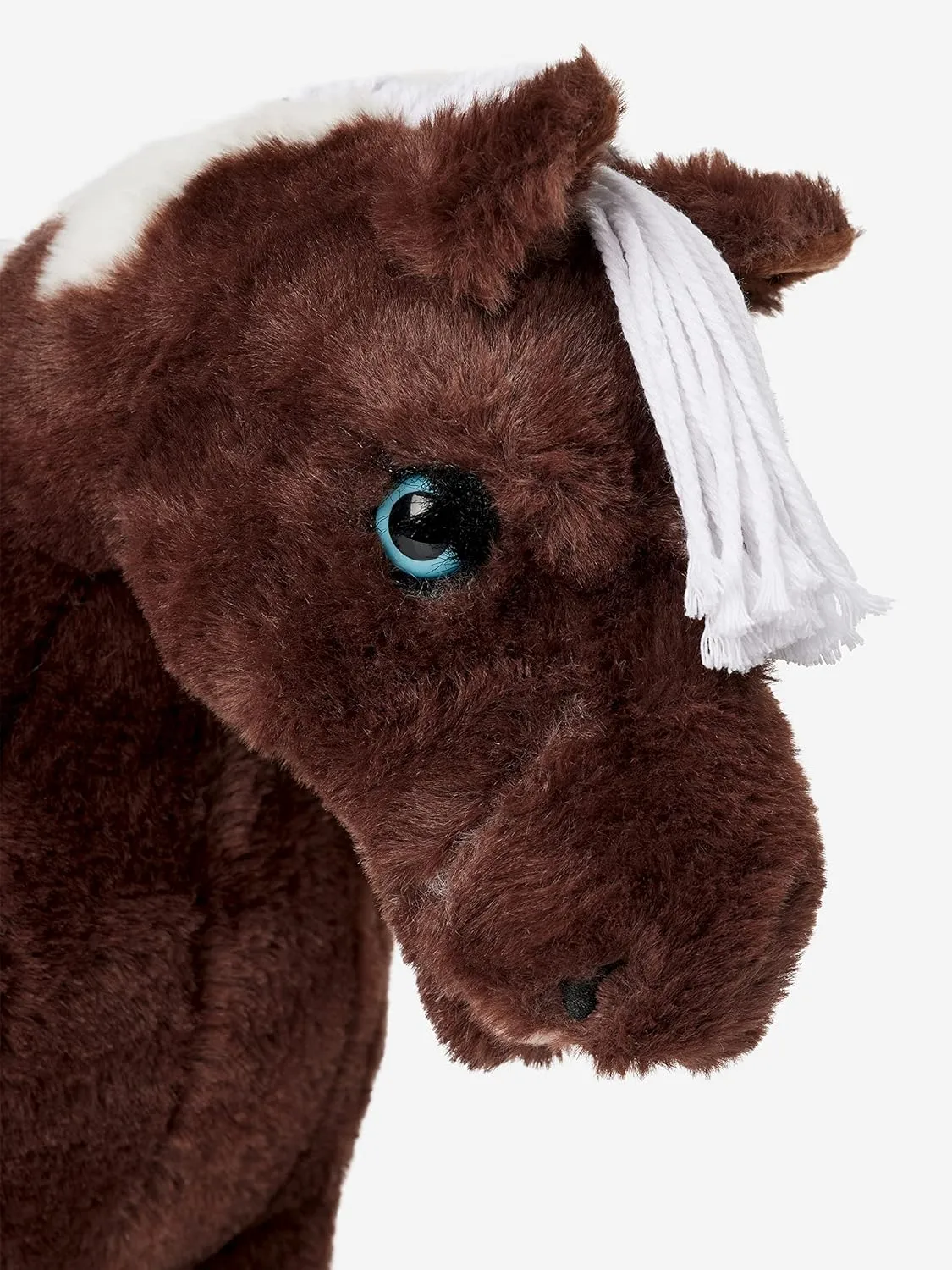 LeMieux Toy Pony Dazzle for Kids - Brown Skewbald - Soft Coat - Flexible - Pretend Play - Stuffed Animal Horse - Gift for Kids - Suitable for Ages 3 Years  
