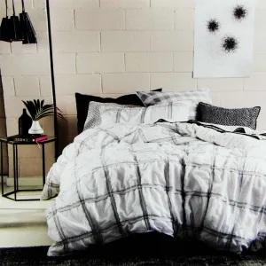 Linen House White Mireya Duvet Cover Set