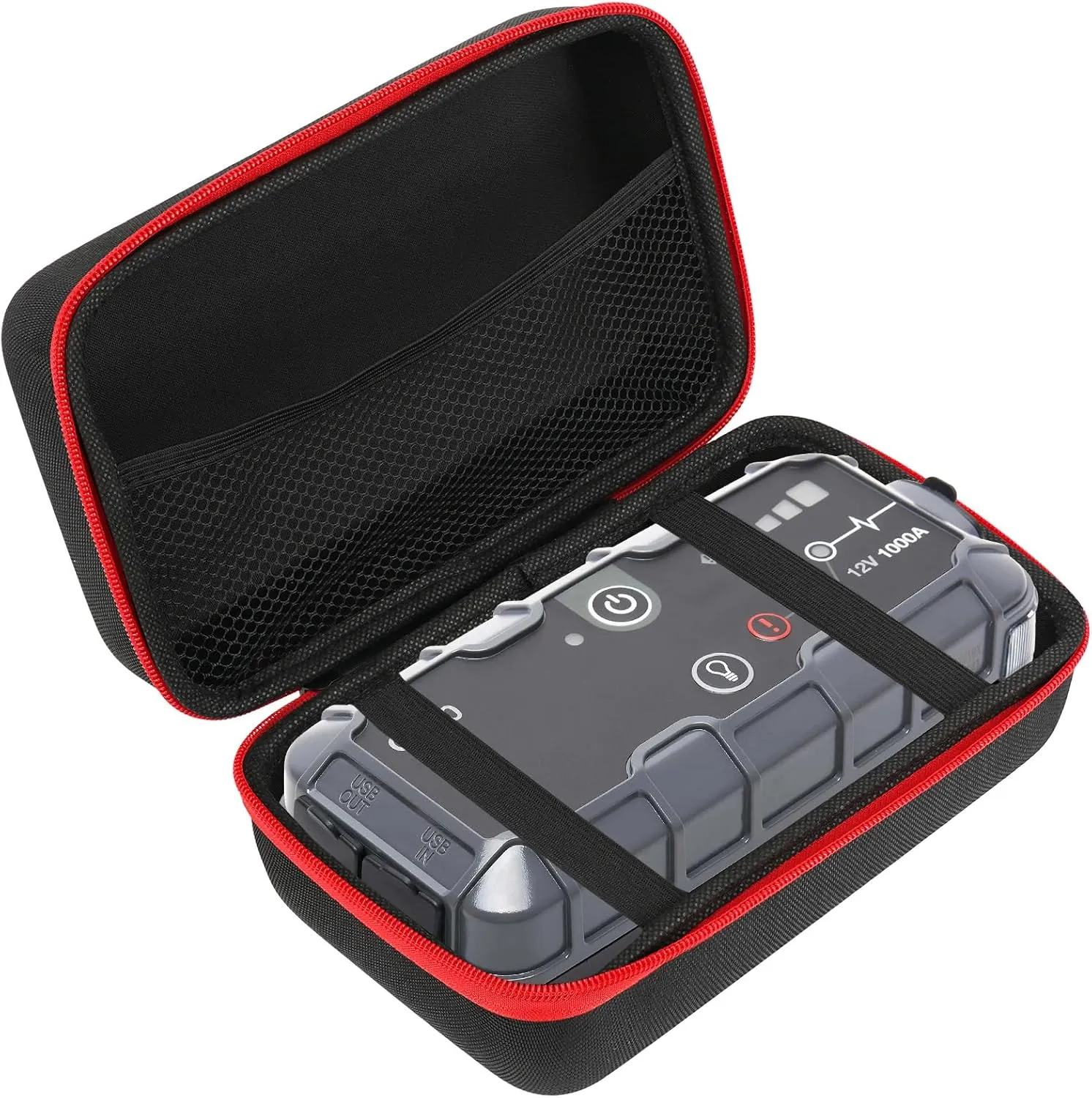 Linkidea Car Jump Starter Hard Storage Case, Travel Protection Bag, Compatible with NOCO GB40 1000A, X GBX45 1250A 12V, XL GB50 1500A, Sport GB20 500A Jump Starter