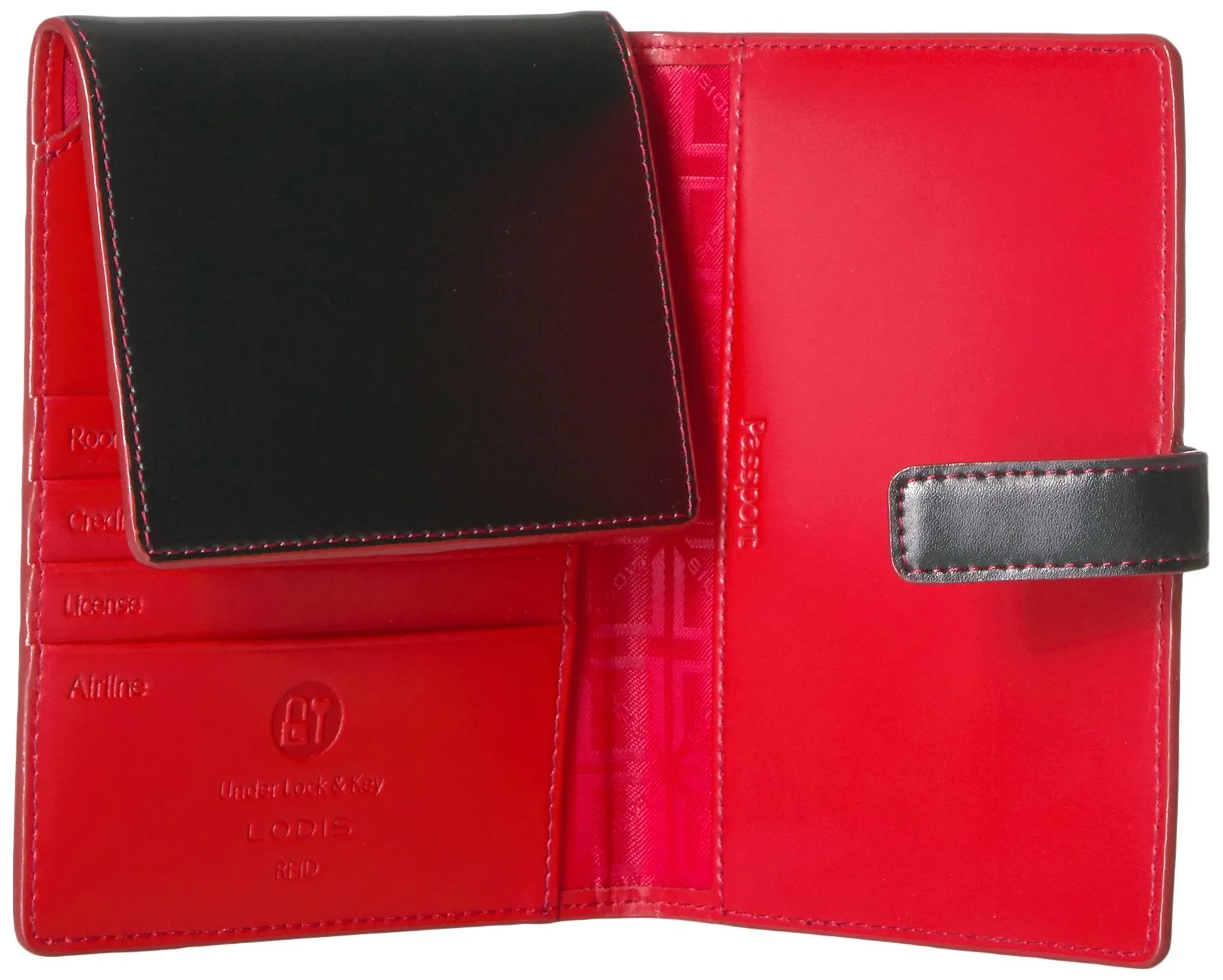 Lodis Audrey Passport Wallet with Ticket Flap