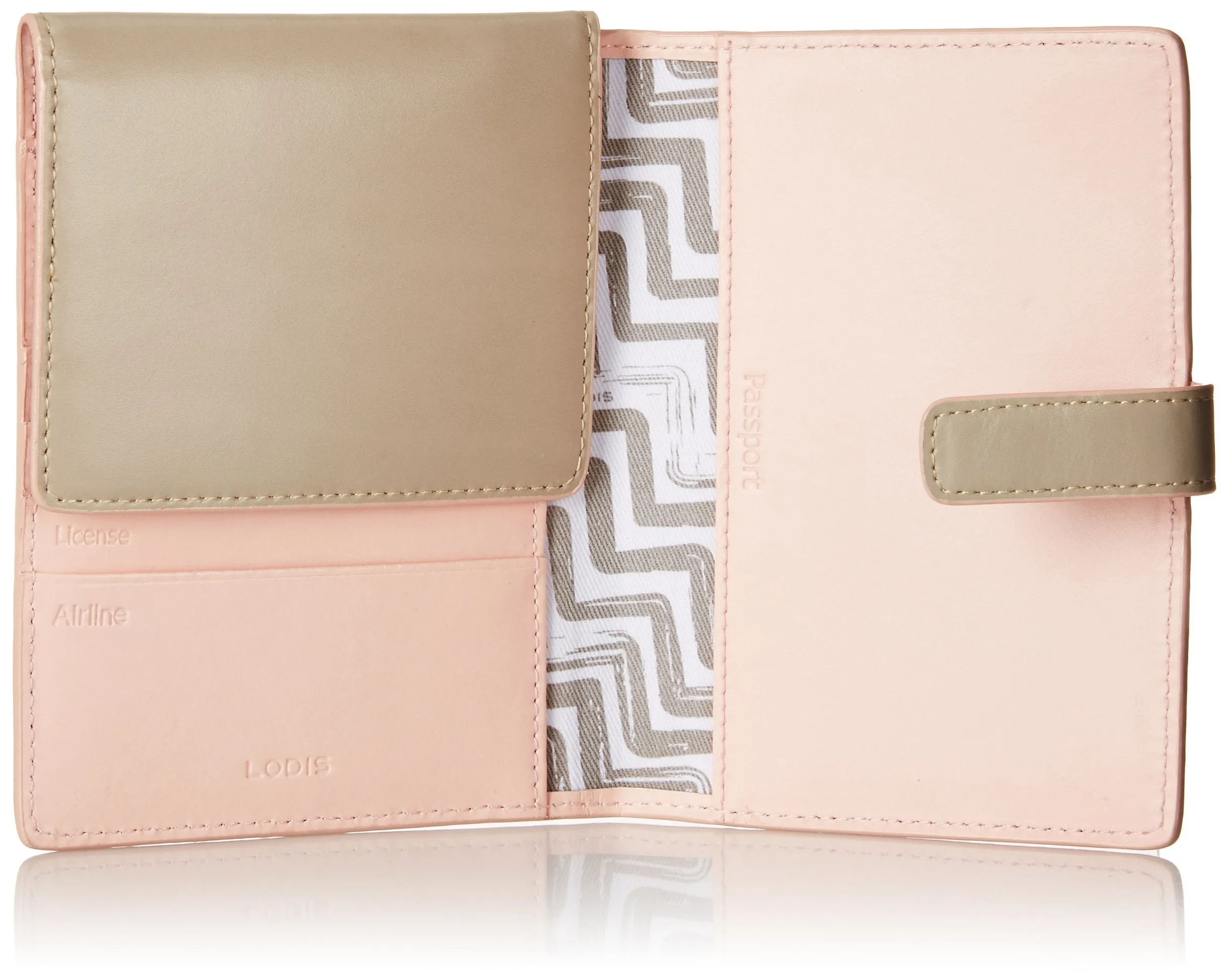 Lodis Audrey Passport Wallet with Ticket Flap