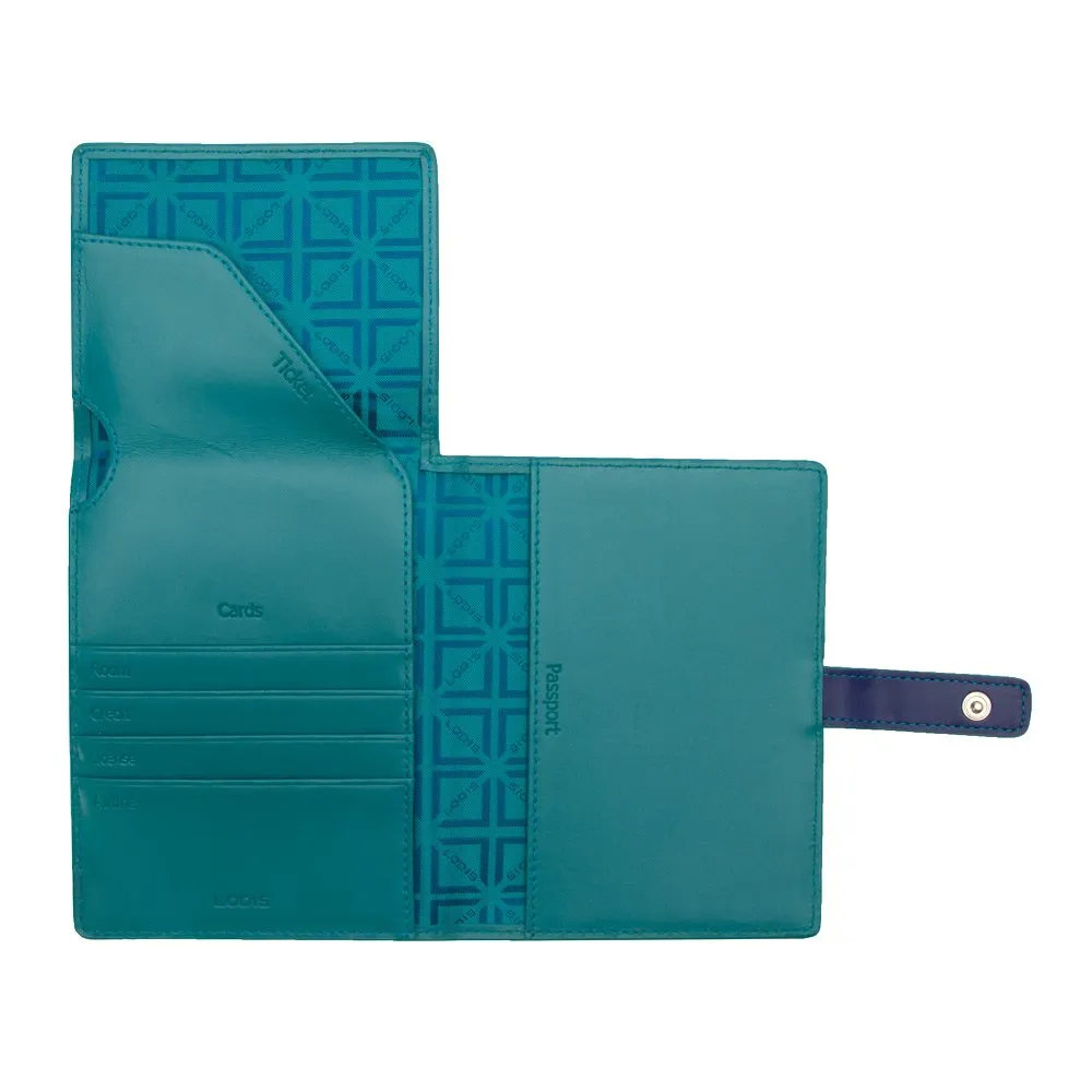 Lodis Audrey Passport Wallet with Ticket Flap