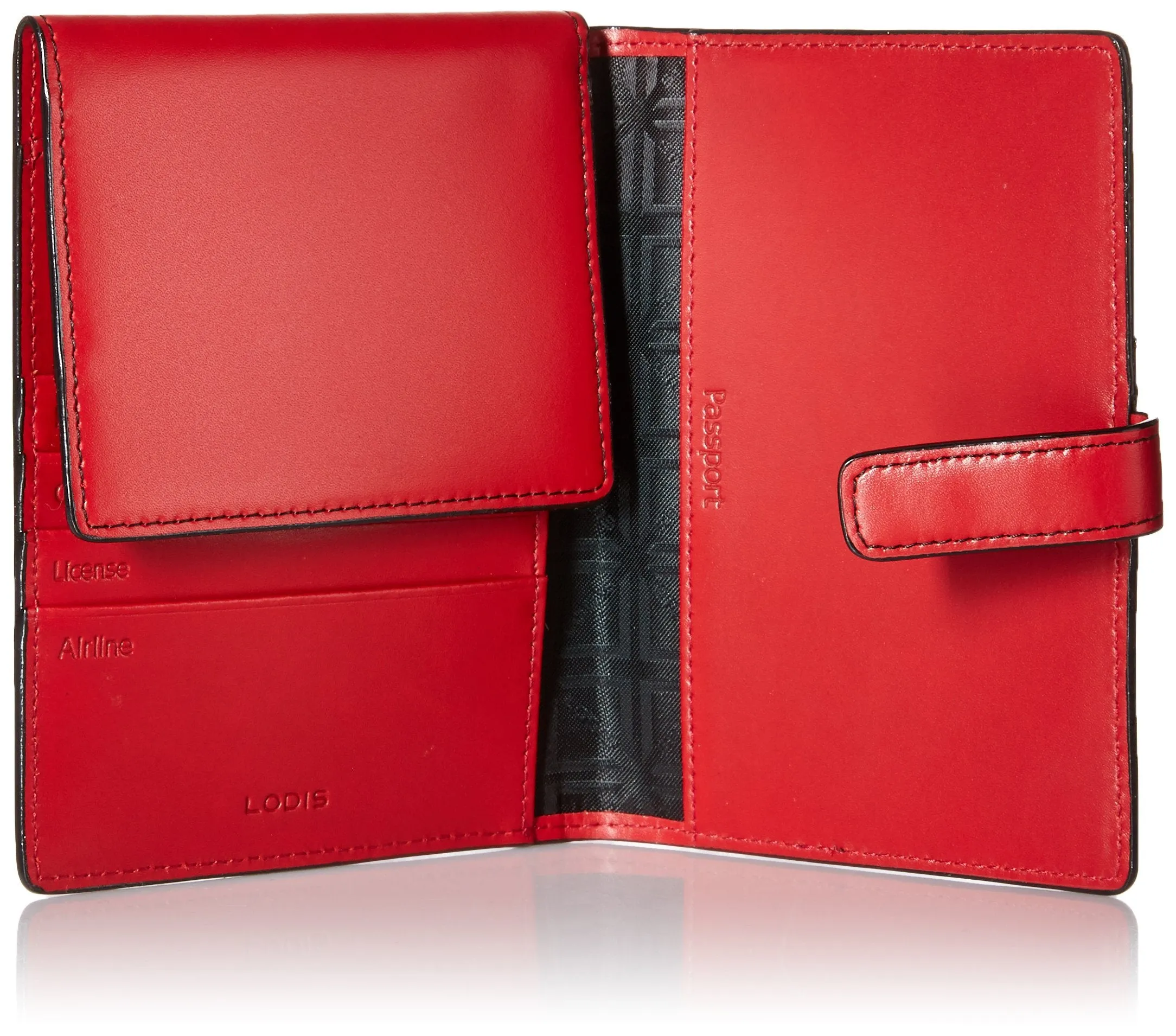 Lodis Audrey Passport Wallet with Ticket Flap