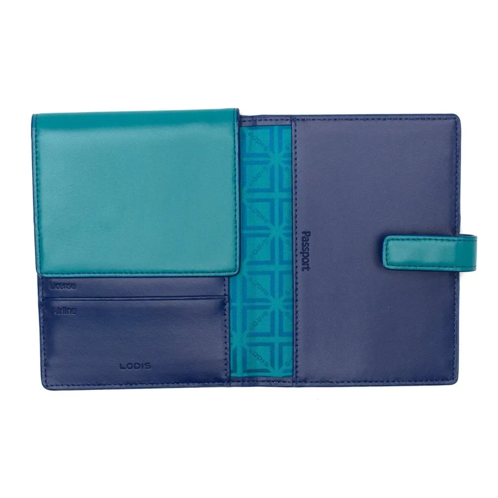 Lodis Audrey Passport Wallet with Ticket Flap