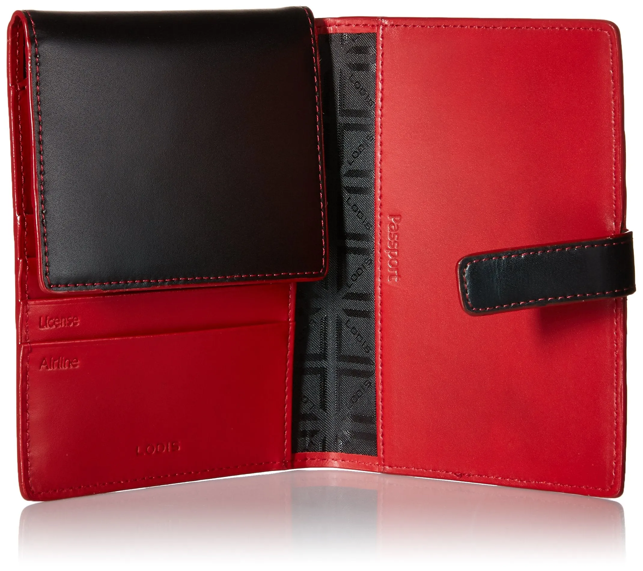 Lodis Audrey Passport Wallet with Ticket Flap
