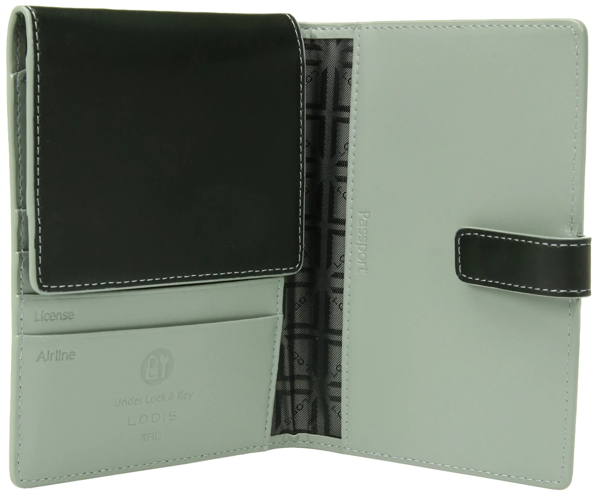 Lodis Audrey Passport Wallet with Ticket Flap