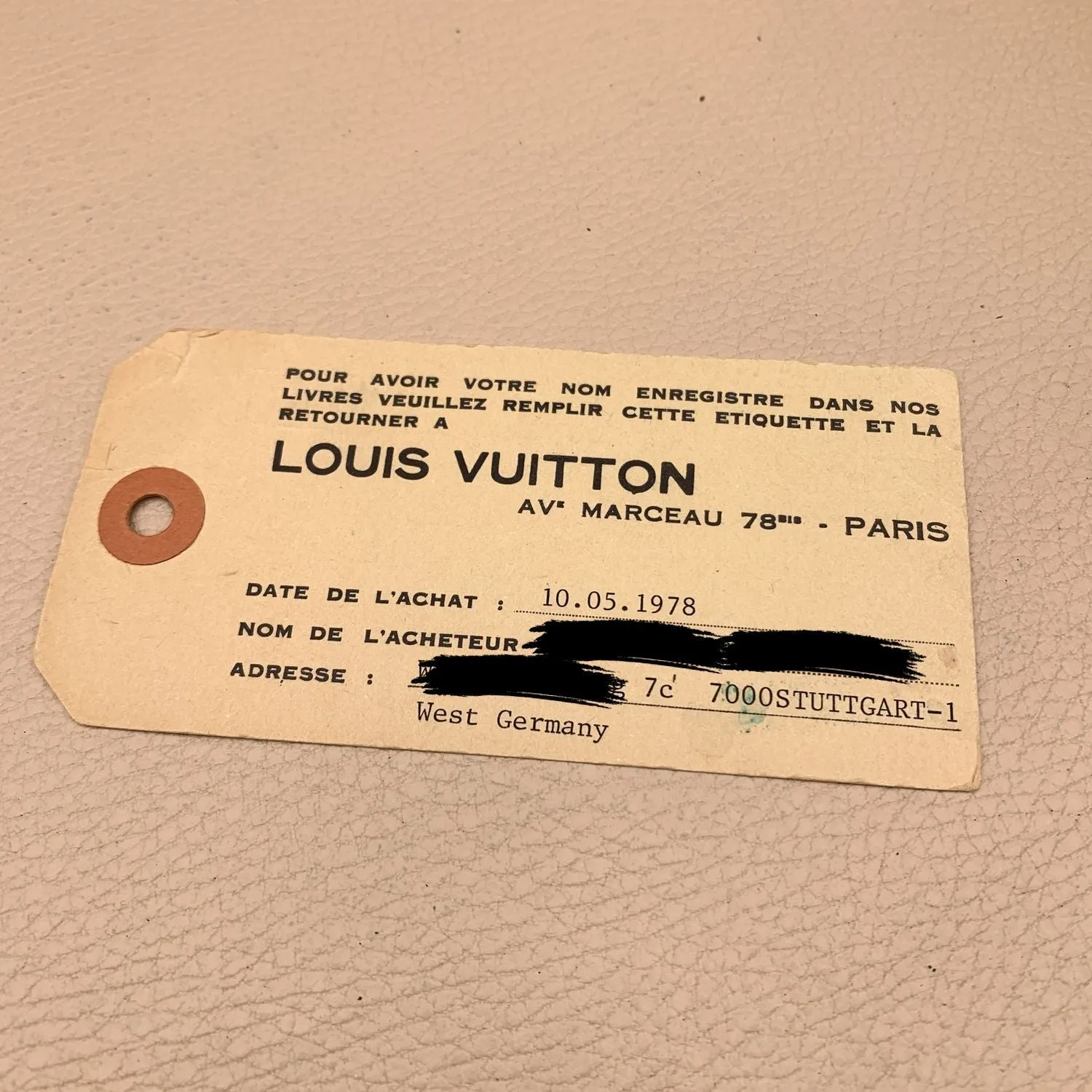 LOUIS VUITTON Vintage Monogram President Hard Case Briefcase Bag